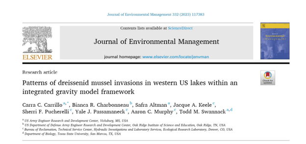 Patterns of Dreissenid Mussel Invasions in Western US Lakes within an Integrated Gravity Model Framework