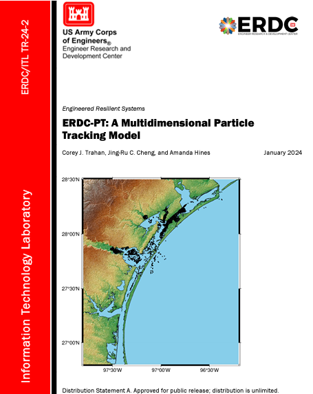 ERDC-PT A Multidimensional Particle Tracking Model